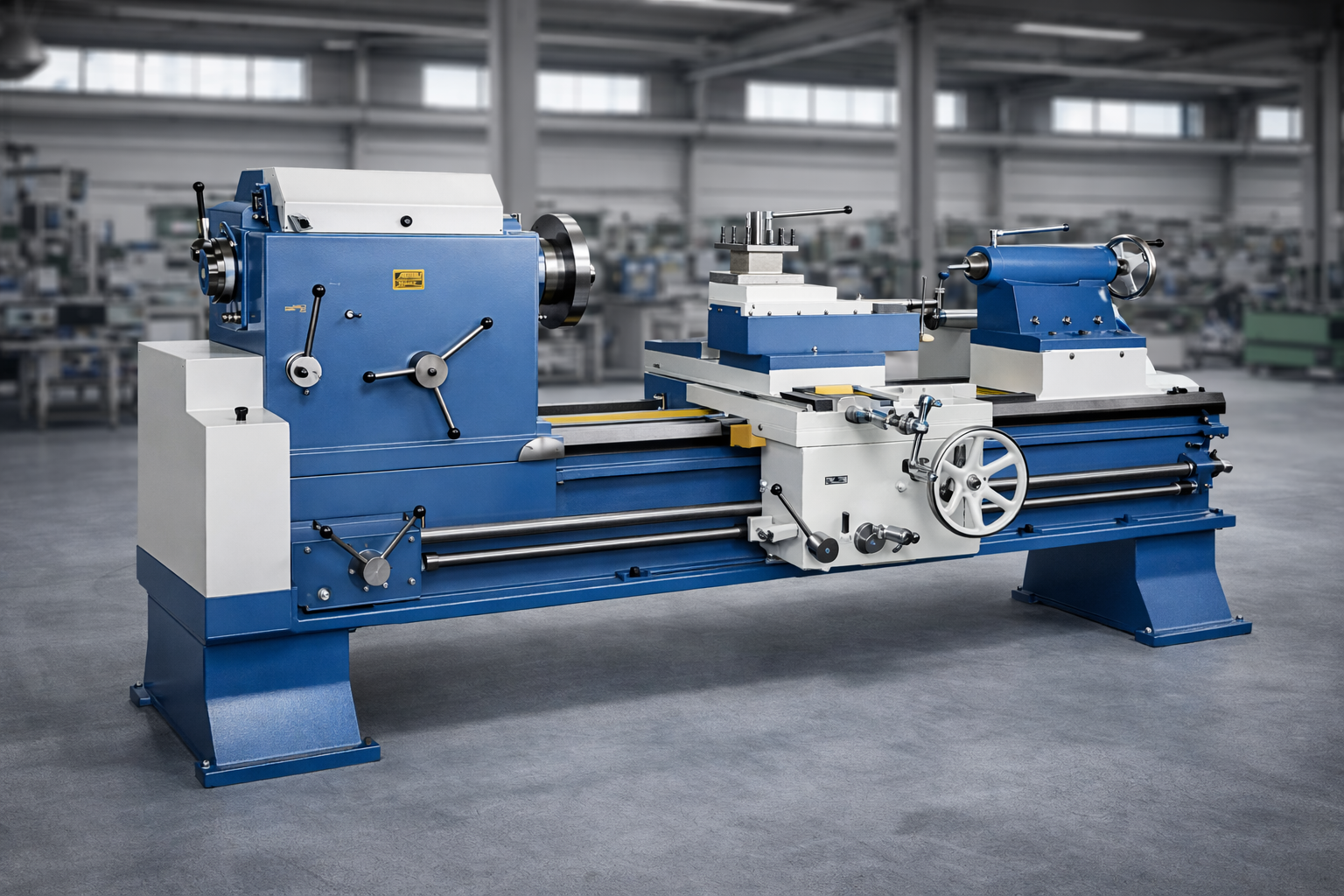 Pedestal Lathe Machine