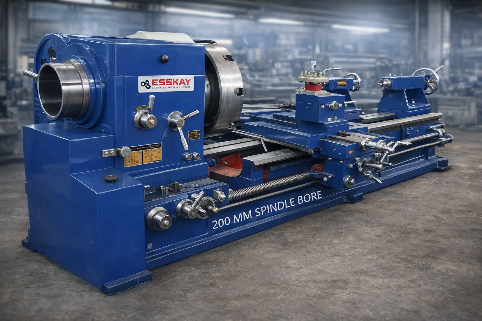 Big Bore Lathe Machine